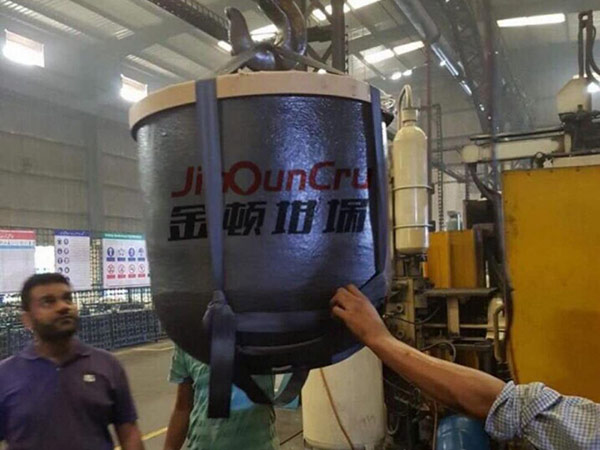 The correct way to use a melting crucible